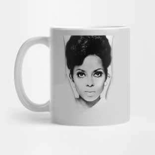 Diana Ross Style 80s Mug
